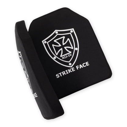 10"x12" Multi - Curved SAPI Front Plate - Ceramic (AlO) - Shield Defence Solution