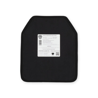 10"x12" Single Curve SAPI Front Plate - Ceramic (AlO) - Shield Defence Solution