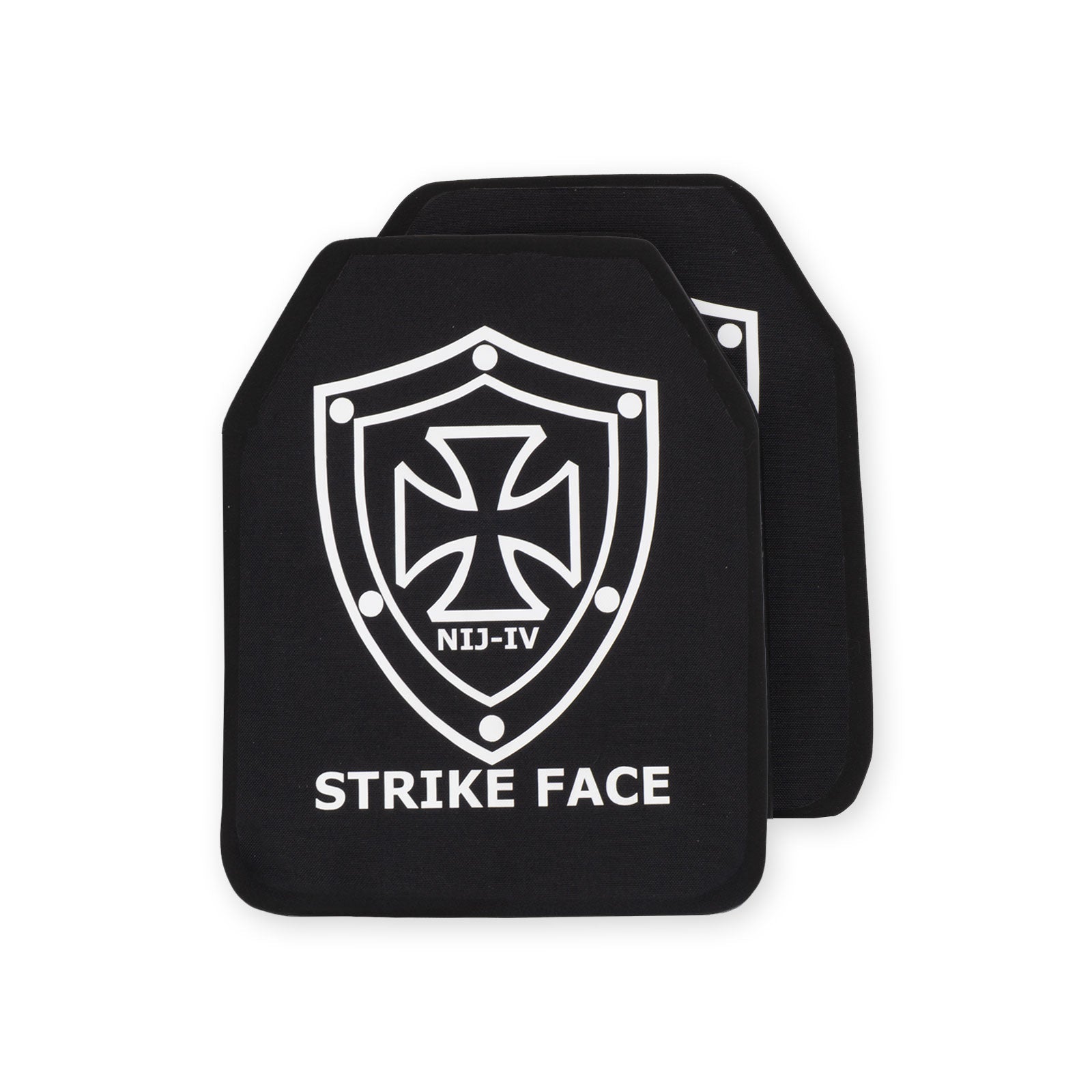 10"x12" Single Curve SAPI Front Plate - Ceramic (AlO) - Shield Defence Solution