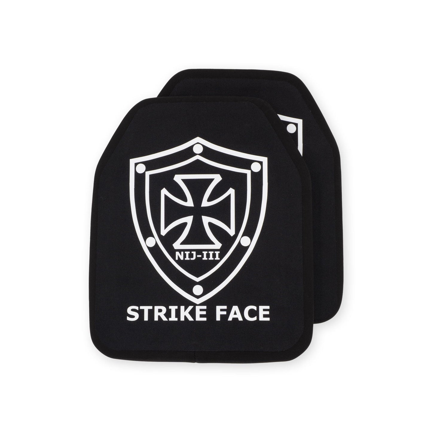 10"x12" Single Curved Front & Flat Back Plates - Shield Defence Solution