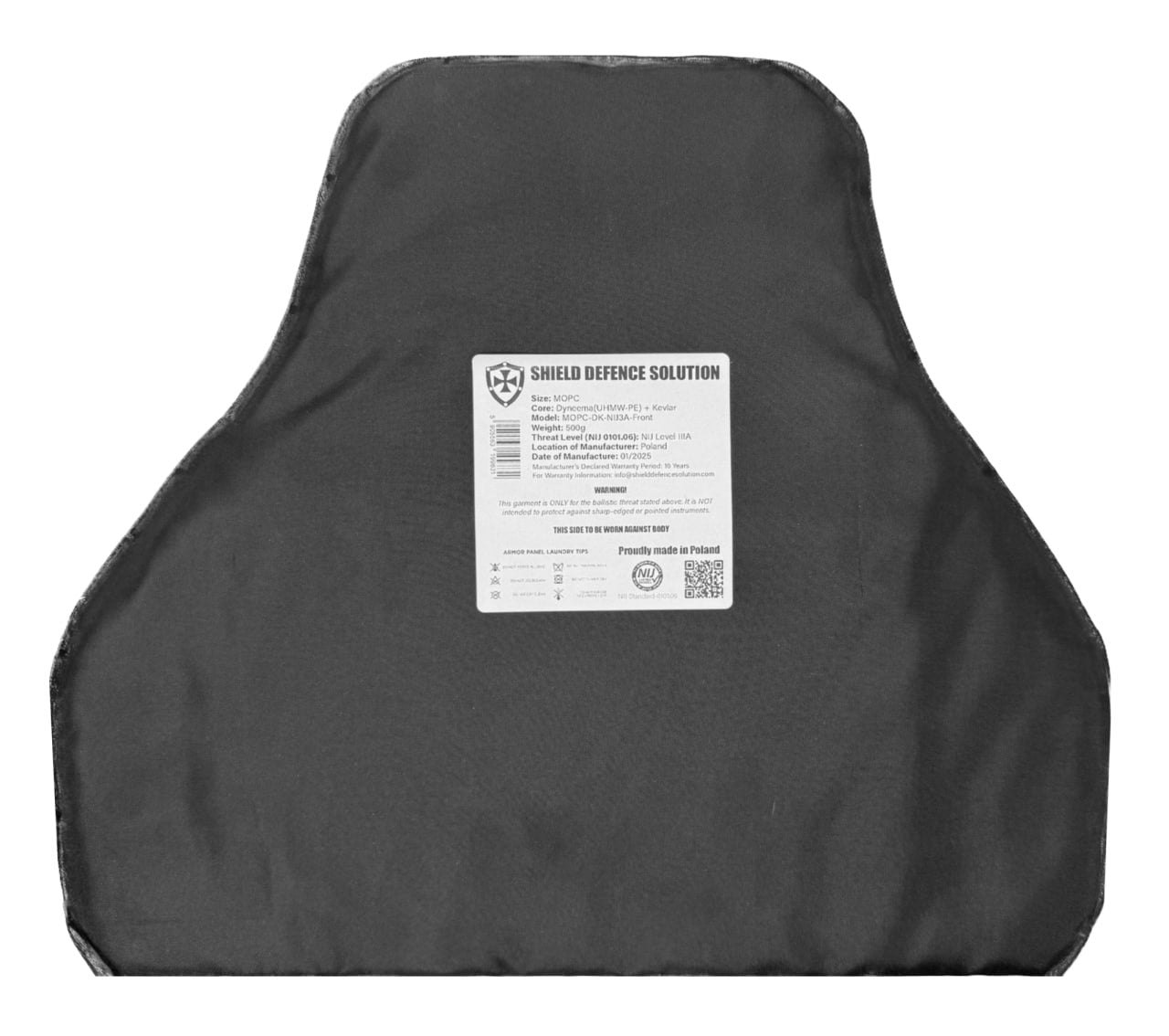 MOPC Weichpanzerung-Einsätze – Vorder- & Rückenschutz Set