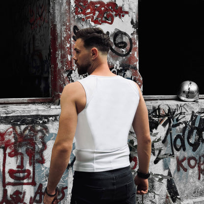 Kugelsicheres verdeckbares Standard T-Shirt - Weiß