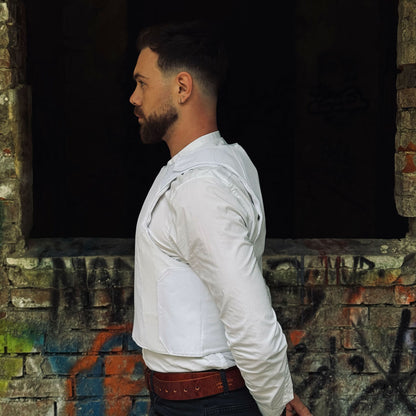 Kugelsichere Innenweste – Weiß