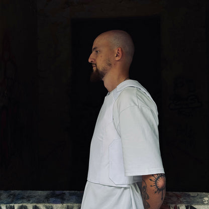 Kugelsichere Innenweste – Weiß