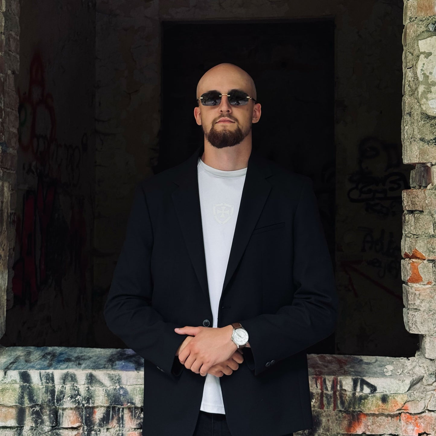 Kugelsichere Innenweste – Weiß