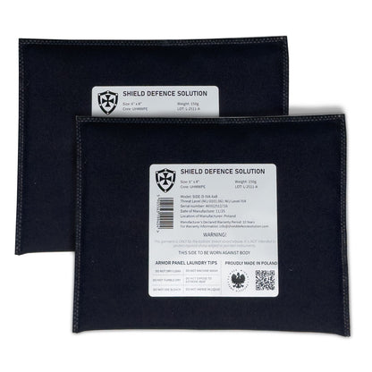 10"x12" Weichpanzer-Einsatz-Set SAPI | Vorder-, Rücken-, Seitenpaneele