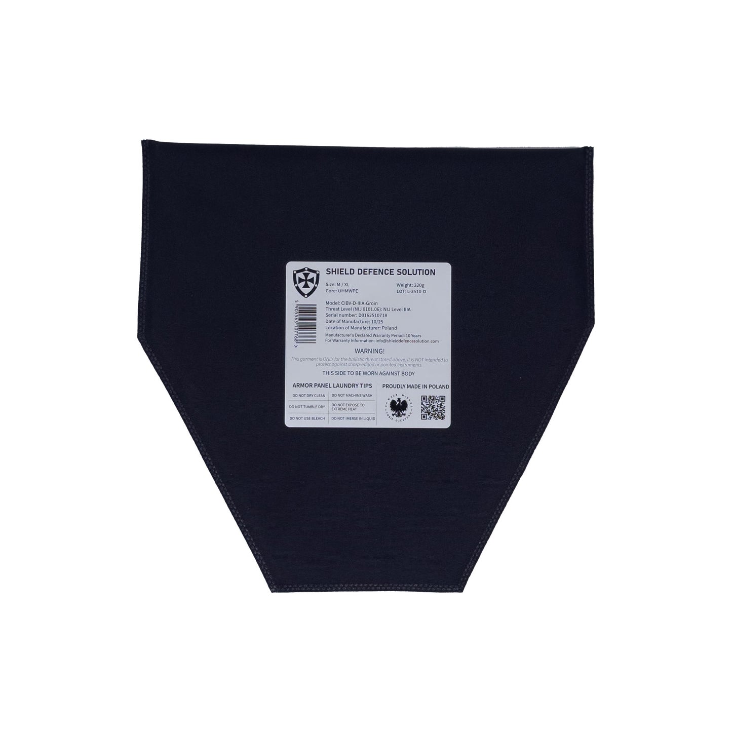 Vollständiger Satz weicher ballistischer Einsätze für Templars Gear CIBV Cataphract