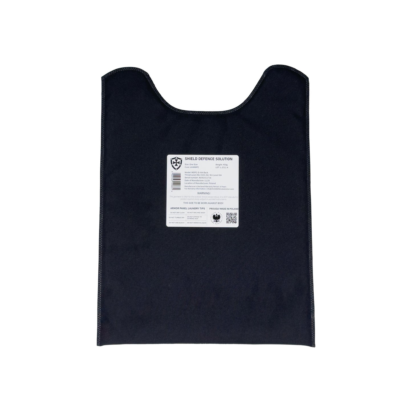 MOPC Weichpanzerung-Einsätze – Vorder- & Rückenschutz Set