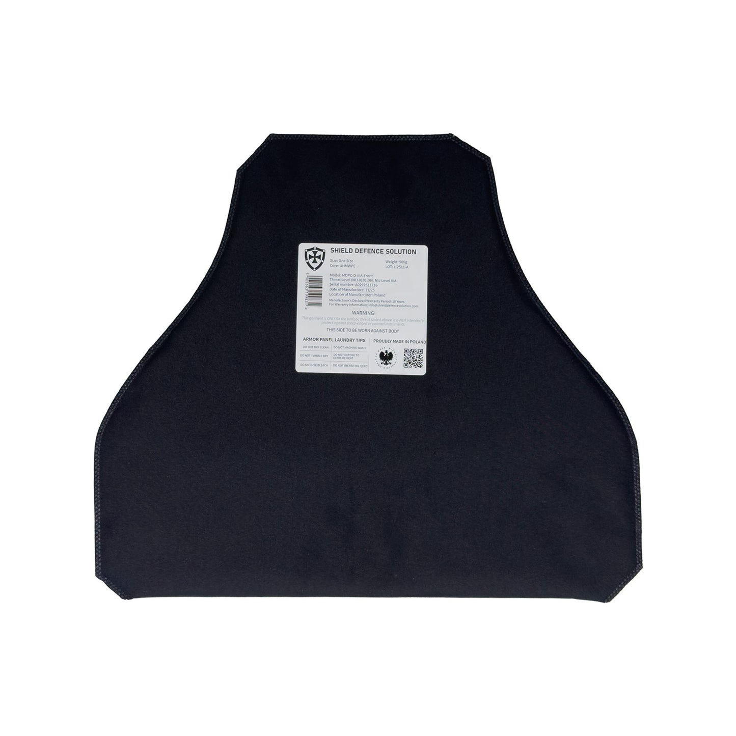 MOPC Weichpanzerung-Einsätze – Vorder- & Rückenschutz Set