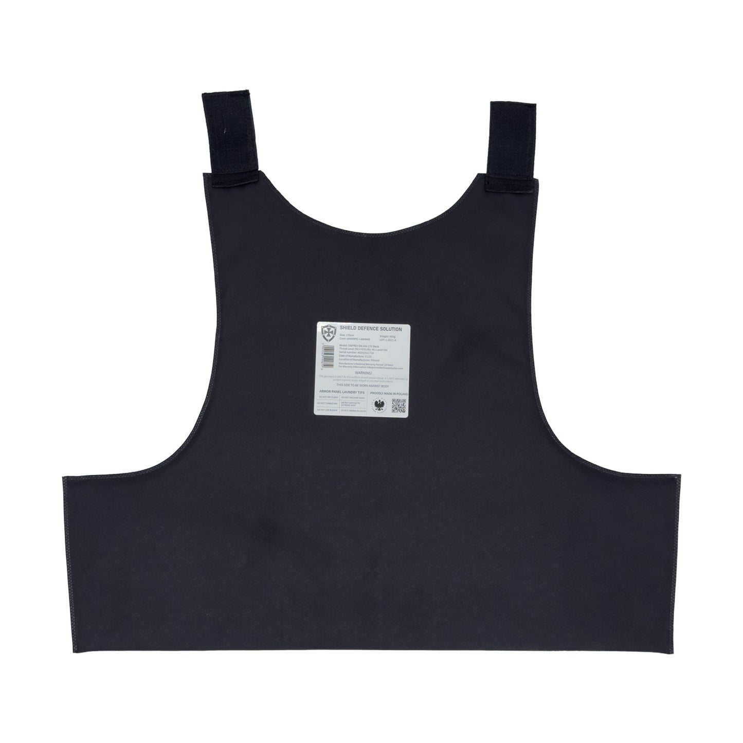 Osprey Weiche Panzerungseinsätze – Vorder- und Rückenschutz Set