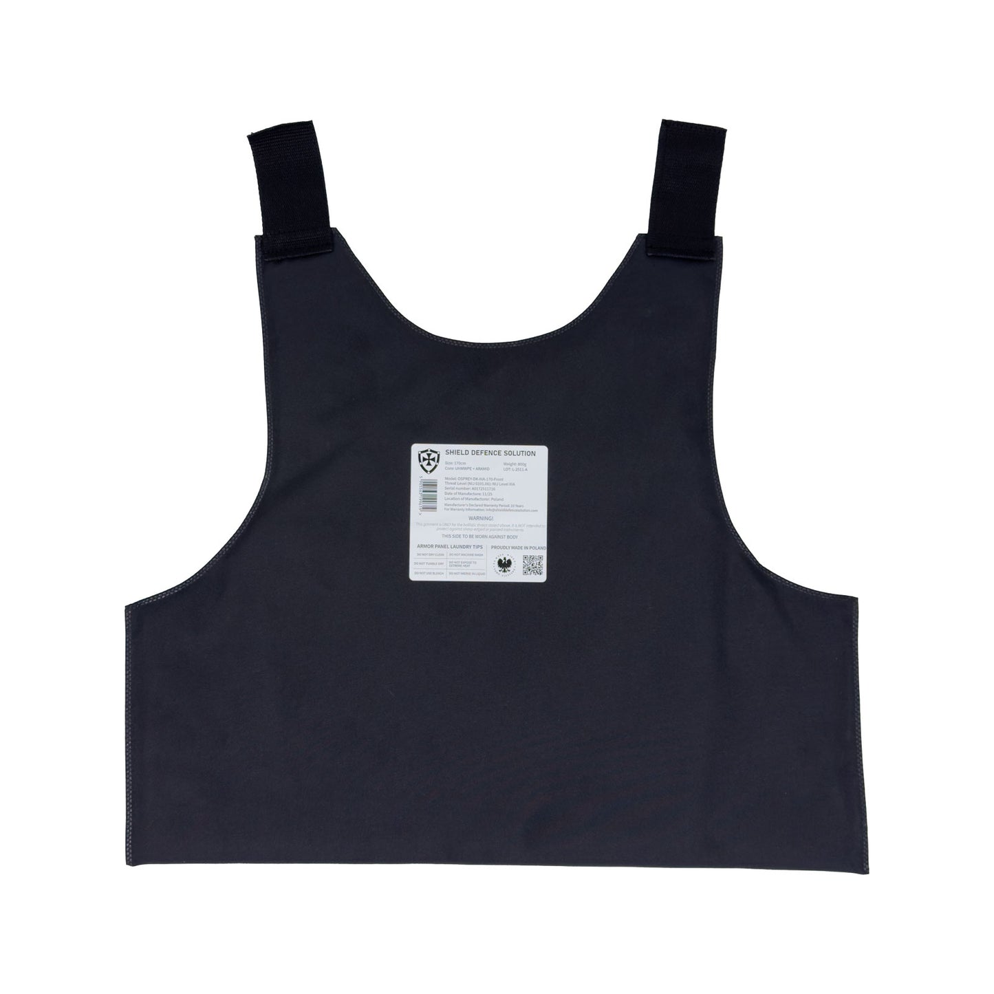 Osprey Weiche Panzerungseinsätze – Vorder- und Rückenschutz Set