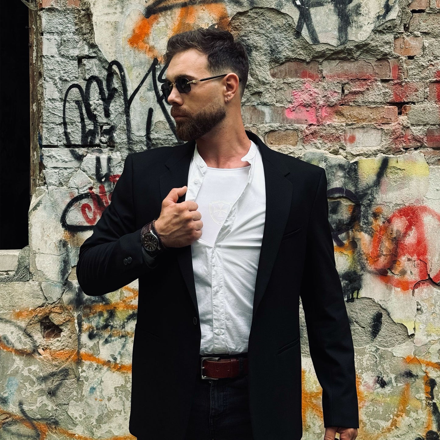 Bulletproof Concealable Expanded T-shirt - White - Shield Defence Solution