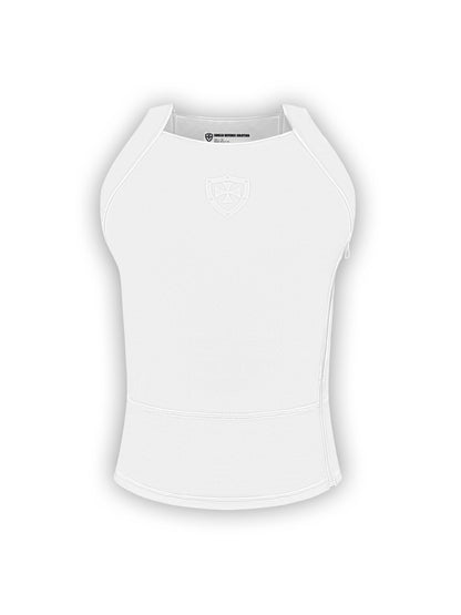 Bulletproof Concealable Expanded T-shirt - White - Shield Defence Solution