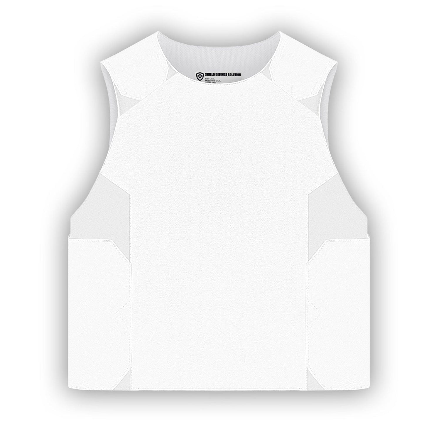 Bulletproof Inner Vest – White - Shield Defence Solution