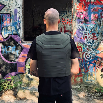 Bulletproof Outer Vest – Green - Shield Defence Solution