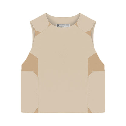 Kugelsichere Innenweste – Beige