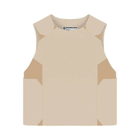 Kugelsichere Innenweste – Beige