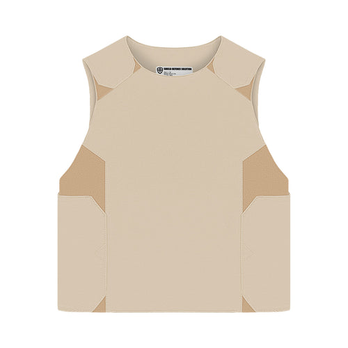 Kugelsichere Innenweste – Beige