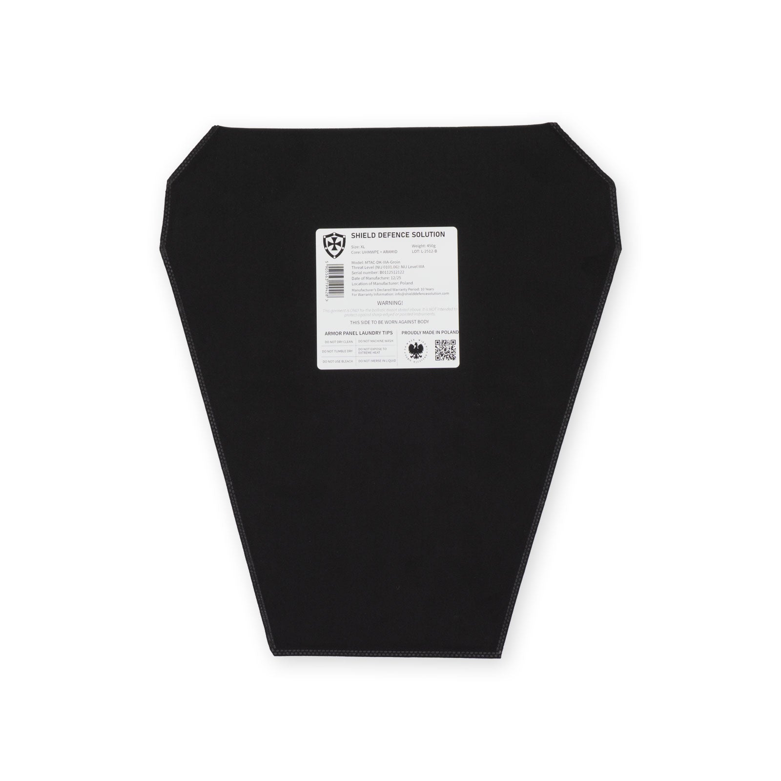M - Tac Groin Soft Armor Insert XL - Shield Defence Solution