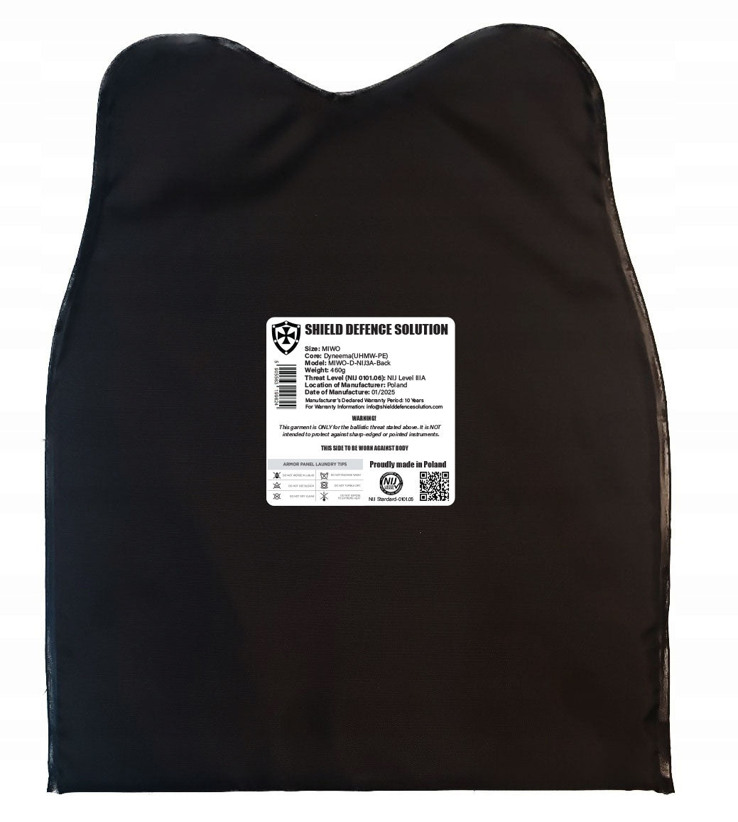 MIWO Weichpanzerung-Einsätze – Vorder- & Rückenschutz Set