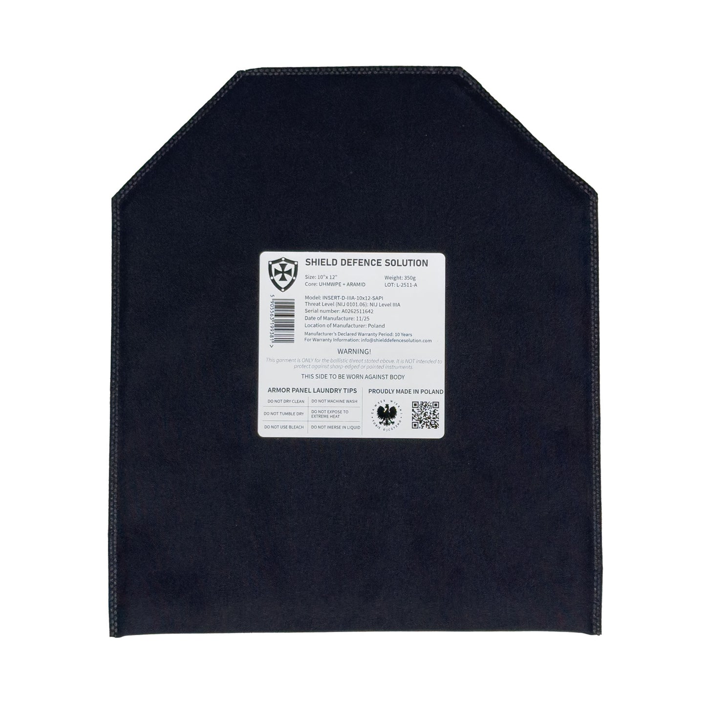 10"x12" Weichpanzer-Einsatz