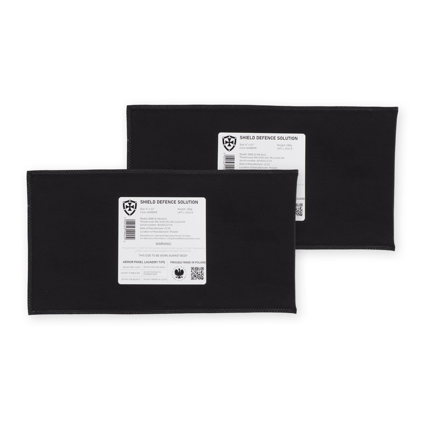 Side Inserts for Cummerbund - Shield Defence Solution