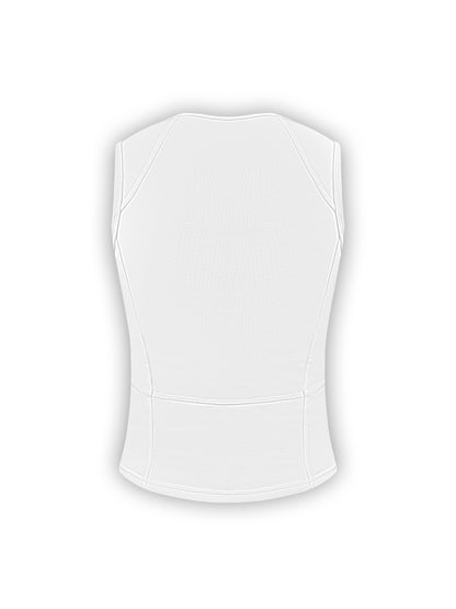 Kugelsicheres verdeckbares Standard T-Shirt - Weiß